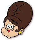 The Loud House Myrtle Reynolds and Sunglasses cursor