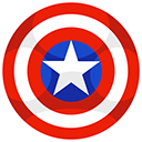 Captain America and Shield cursor