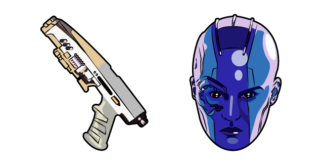 Guardians of the Galaxy Vol. 3 Nebula and Electric Blaster