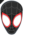 Spider-Man Miles Morales in Hoodie pointer
