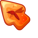 Materials Amber with Mosquito pointer
