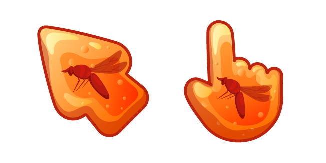 Materials Amber with Mosquito