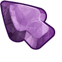 Materials Amethyst pointer
