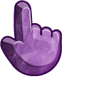 Materials Amethyst cursor