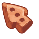 Materials Brown Brick pointer