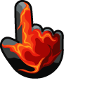 Materials Burning Charcoal cursor