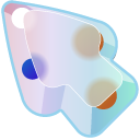 Materials Frosted Glass pointer