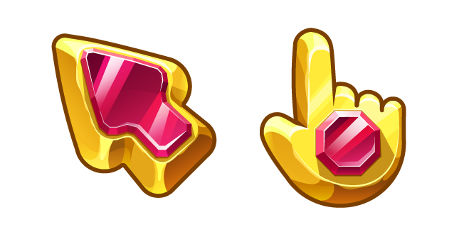 Materials Gold Bar with Ruby