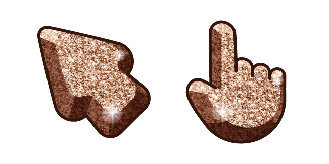 Materials Gold Glitter