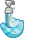 Materials Hand Sanitizer cursor