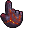 Materials Lava cursor