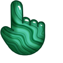 Materials Malachite cursor