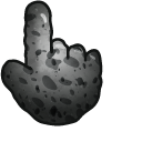 Materials Meteorite cursor