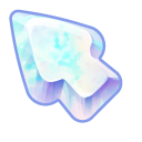 Materials Opal Crystal pointer