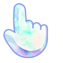 Materials Opal Crystal cursor