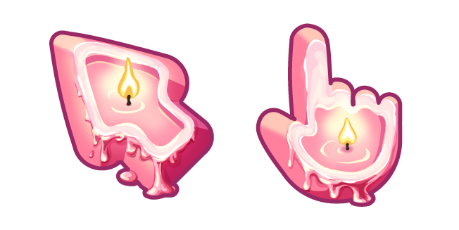 Materials Pink Candle