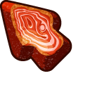 Materials Red Agate pointer