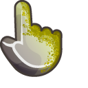 Materials Rock with Moss cursor