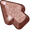 Materials Rose Gold Glitter pointer