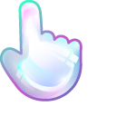 Materials Soap Bubble cursor
