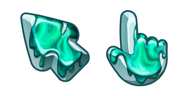 Materials Spilled Green Paint