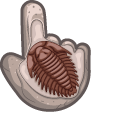 Materials Trilobite Fossil cursor