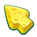 Materials Yellow Sponge pointer