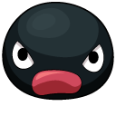 Angry Pingu Meme cursor