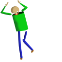 Baldi Default Dance Meme pointer