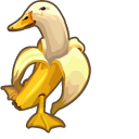 Banana Duck Meme cursor