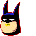 Batman Eats a Hotdog Meme cursor