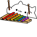 Bongo Cat Xylophone and Percussion Meme pointer