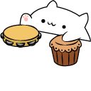 Bongo Cat Xylophone and Percussion Meme cursor