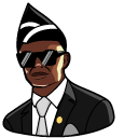 Coffin Dance Meme pointer