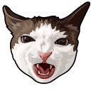 Crunchy Cat Meme cursor