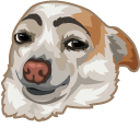 Eyebrows Dog Meme cursor