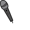 Feddy and Microphone Meme pointer