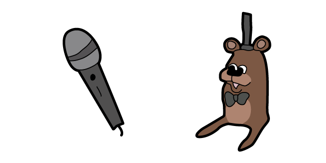 Feddy and Microphone Meme