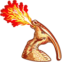 Fire-Breathing Parasaurolophus Meme cursor