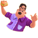 Grubhub Commercial Meme pointer