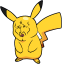 Handsome Pikachu Meme cursor