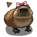 His Name Gort Capybara Meme cursor