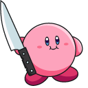Kirby With A Knife Meme pointer