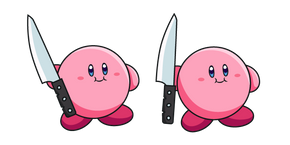 Kirby With A Knife Meme