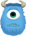 Mike Wazowski and Sulley Face Swap Meme pointer