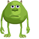 Mike Wazowski and Sulley Face Swap Meme cursor