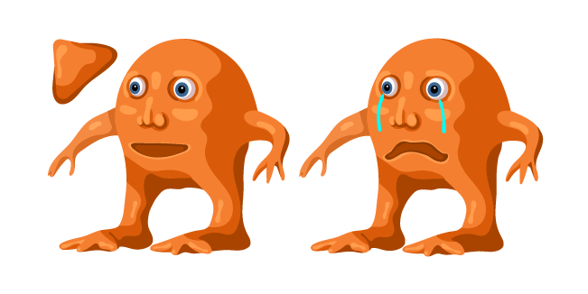 Mr. Orange and Mr. Orange Sad Meme