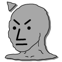 NPC Wojak and Angry Wojak Meme cursor