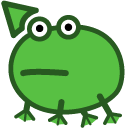 Peppa Pig French Frog Meme pointer