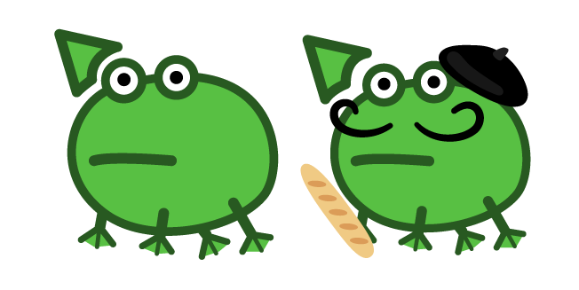 Peppa Pig French Frog Meme